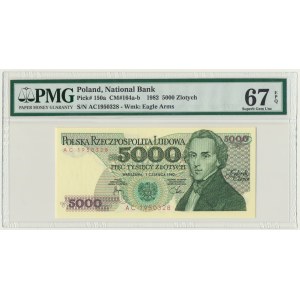 5.000 złotych 1982 - AC - PMG 67 EPQ