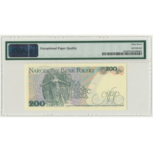 200 złotych 1986 - DC - PMG 67 EPQ