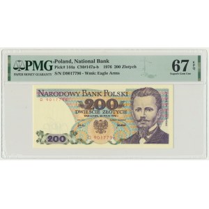 200 złotych 1976 - D - PMG 67 EPQ