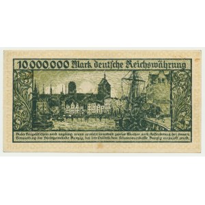 Danzig, 10 milion Mark 1923 - without prefix -