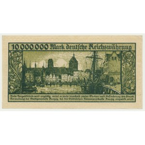 Danzig, 10 milion Mark 1923 - A -