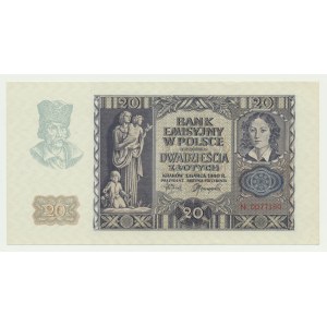 20 złotych 1940 - N -
