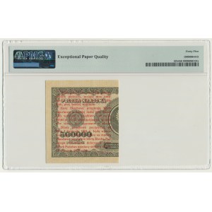 1 grosz 1924 - BD ❉ - prawa połowa - PMG 45 EPQ