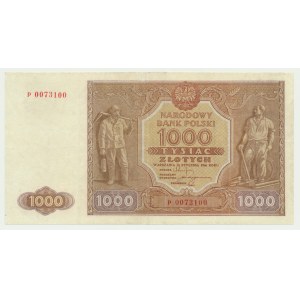 1.000 złotych 1946 - P -