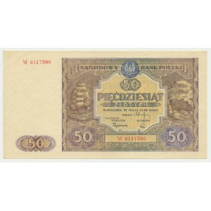50 złotych 1946 - M -