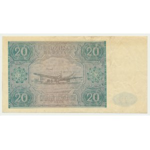 20 złotych 1946 - D -