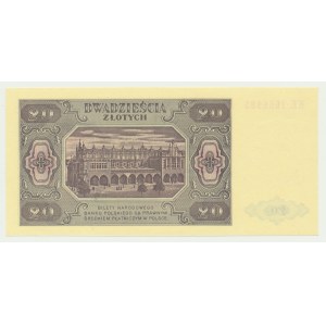 20 złotych 1948 - KE -