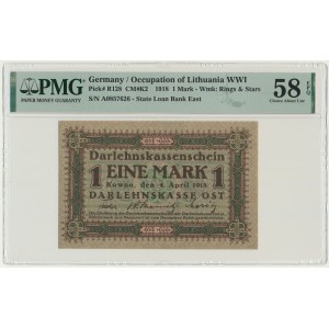 Kowno, 1 mark 1918 - A - PMG 58 EPQ