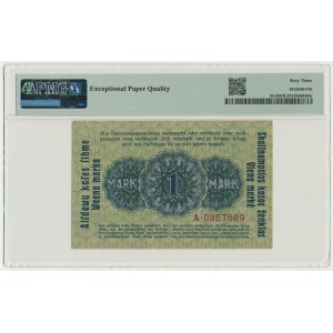 Kowno, 1 Mark 1918 - A - PMG 63 EPQ