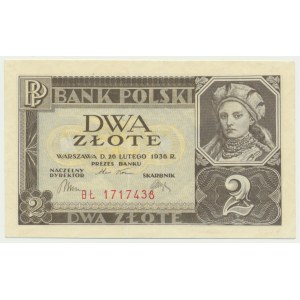 2 złote 1936 - BŁ -