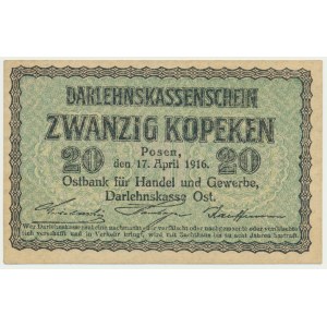 Posen, 20 Kopecks 1916