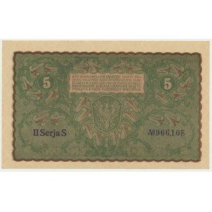 5 marek 1919 - II Serja S -