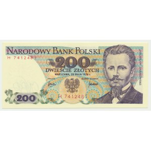 200 złotych 1976 - H -