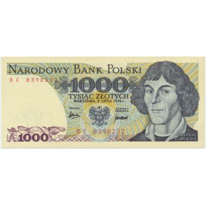1,000 PLN 1975 - BE -.