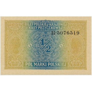 1/2 marki 1916 - Generał - świeży