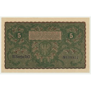 5 marek 1919 - II Serja DG -