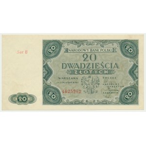 20 złotych 1947 - B -