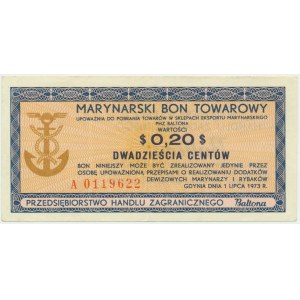 Baltona, 20 centów 1973 - A -