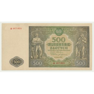 500 złotych 1946 - D -