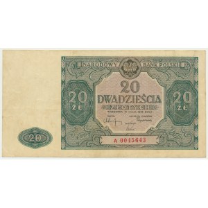 20 złotych 1946 - A -