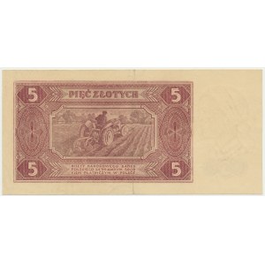 5 złotych 1948 - BE -