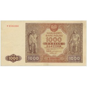 1.000 złotych 1946 - D -