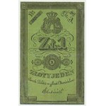 1 gold 1831 - Lubienski - thick paper -.