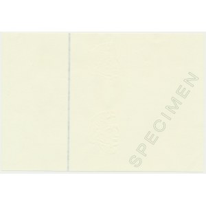 PWPW, Znak wodny Chopin - SPECIMEN -