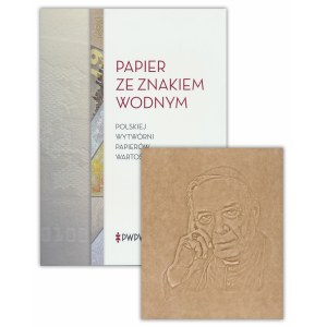 PWPW, znak wodny Kardynał S. Wyszyński w folderze