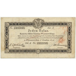 1 talar 1810 - Ossoliński - ze stemplem -