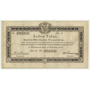 1 talar 1810 - Badeni - ze stemplem -