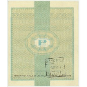 Pewex 20 dolarów 1960 - Dh - z klauzulą