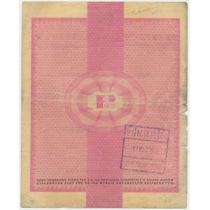 Pewex 50 dolarów 1960 - Ci - z klauzulą - RZADKOŚĆ