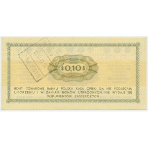 Pewex, 10 centów 1969 - Eb - rzadki