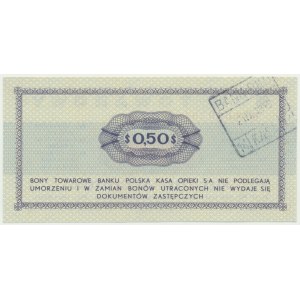 Pewex, 50 centów 1969 - Ec -