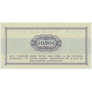 Pewex, 50 centów 1969 - FC -
