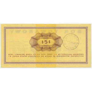 Pewex, 5 dolarów 1969 - FE -