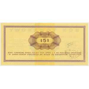 Pewex, 5 dolarów 1969 - GE -