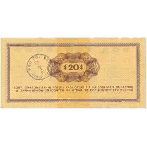 Pewex, 20 dolarów 1969 - FH -