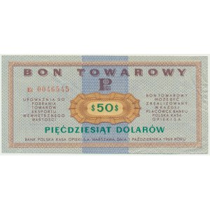 Pewex, 50 dolarów 1969 - Ei -