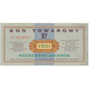 Pewex, 50 dolarów 1969 - FI -
