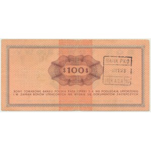 Pewex, 100 dolarów 1969 - GK - RZADKI