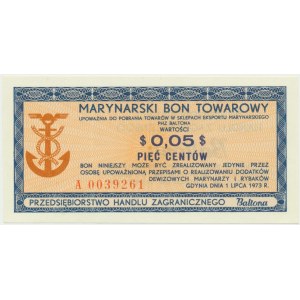 Baltona, 5 centów 1973 - A -