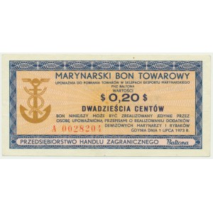 Baltona, 20 centów 1973 - A -