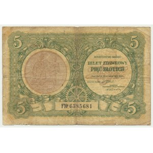 5 złotych 1925 - F -