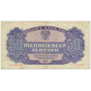 50 złotych 1944 ...owym - TT -