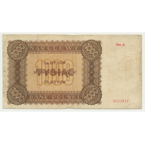 1.000 złotych 1945 - A -