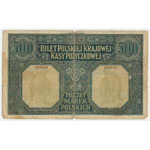 500 marek 1919 - Dyrekcja -