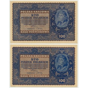 100 marek 1919 (2 szt.)