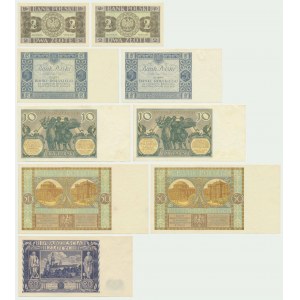 Zestaw, 2-50 złotych 1929-36 (9 szt.)